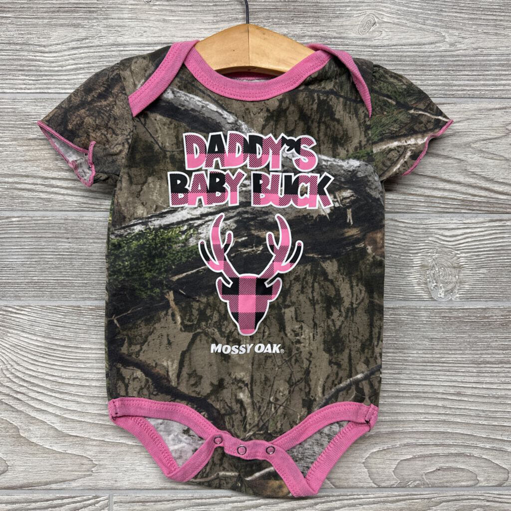 Bodysuit Camo Daddy's Baby Buck