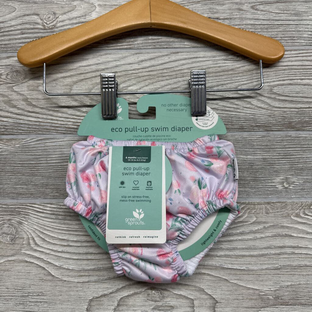 NEW Pull Up Swim Diaper Flowers