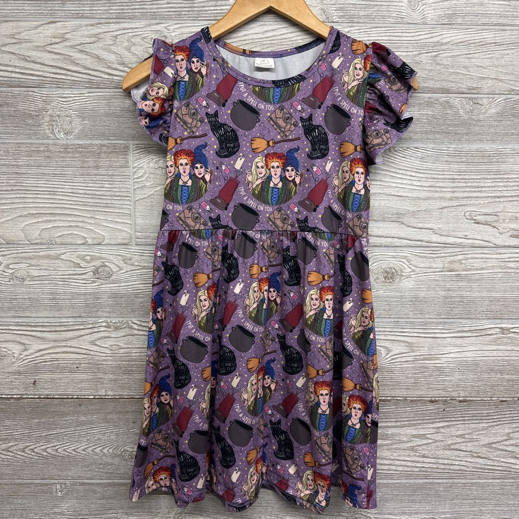 Flutter Sleeve Dress Hocus Pocus