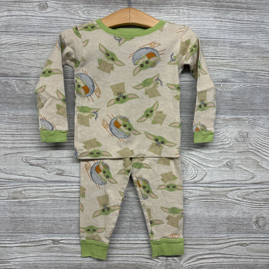2 Pc Baby Yoda Pjs