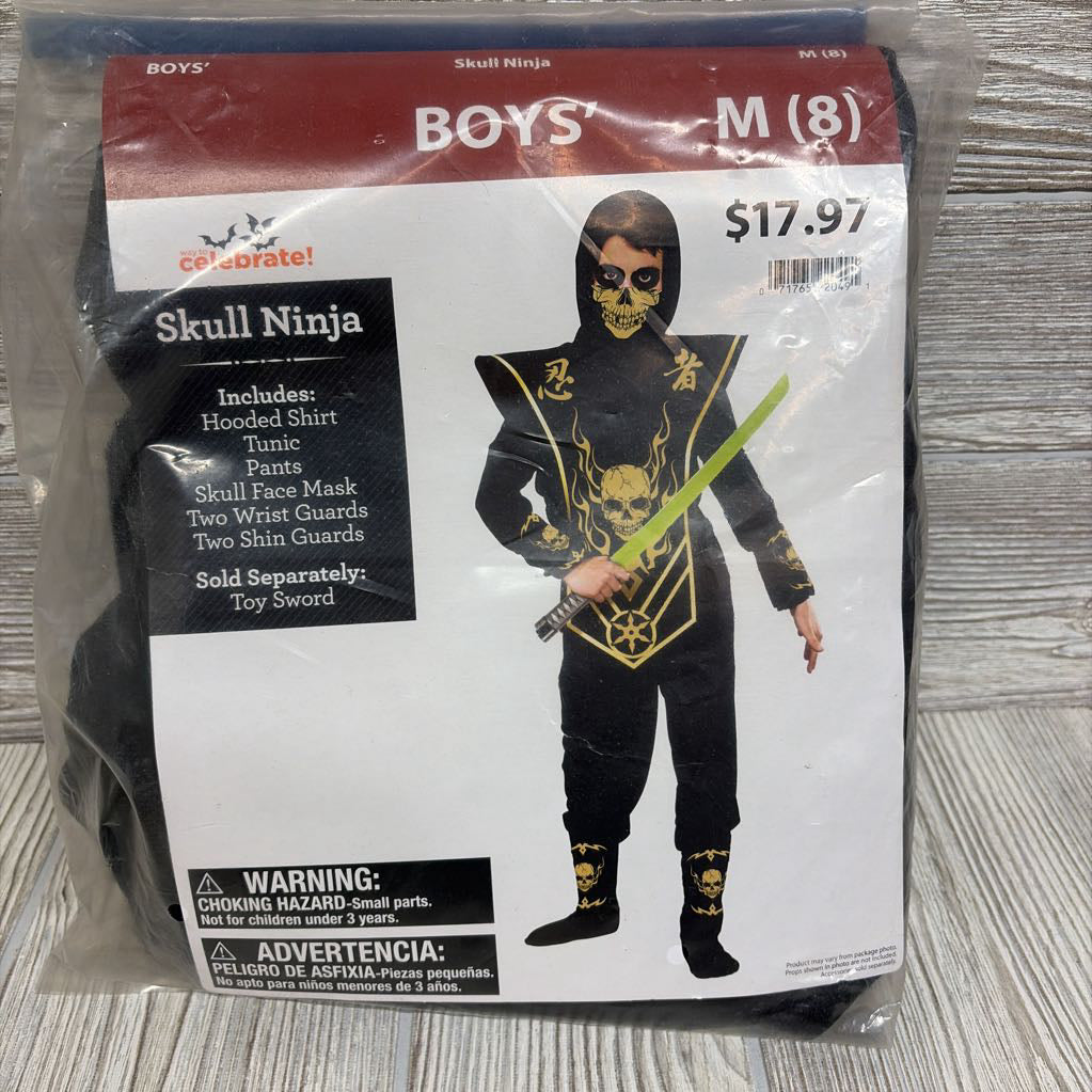 NEW Skull Ninja Costume