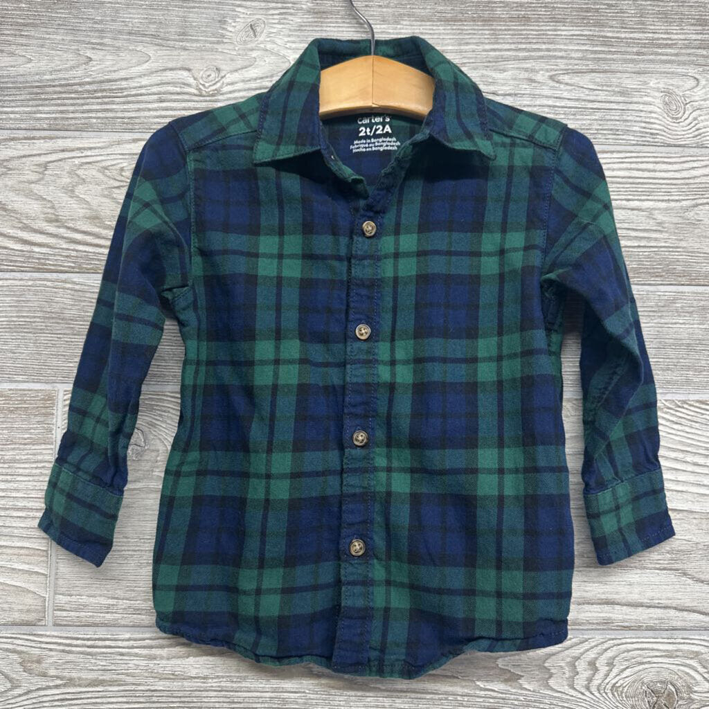 LS Plaid Button Up Shirt