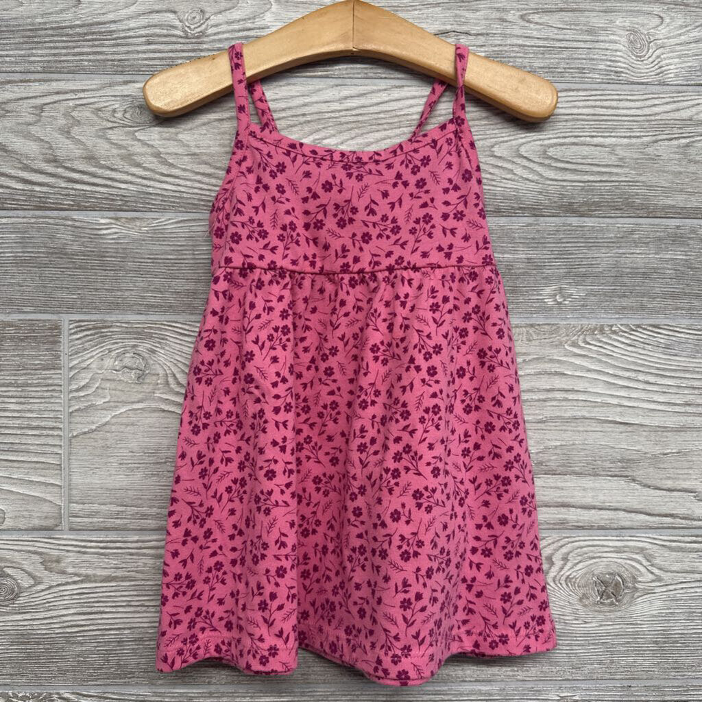 Tank Jersey Dress Flowers