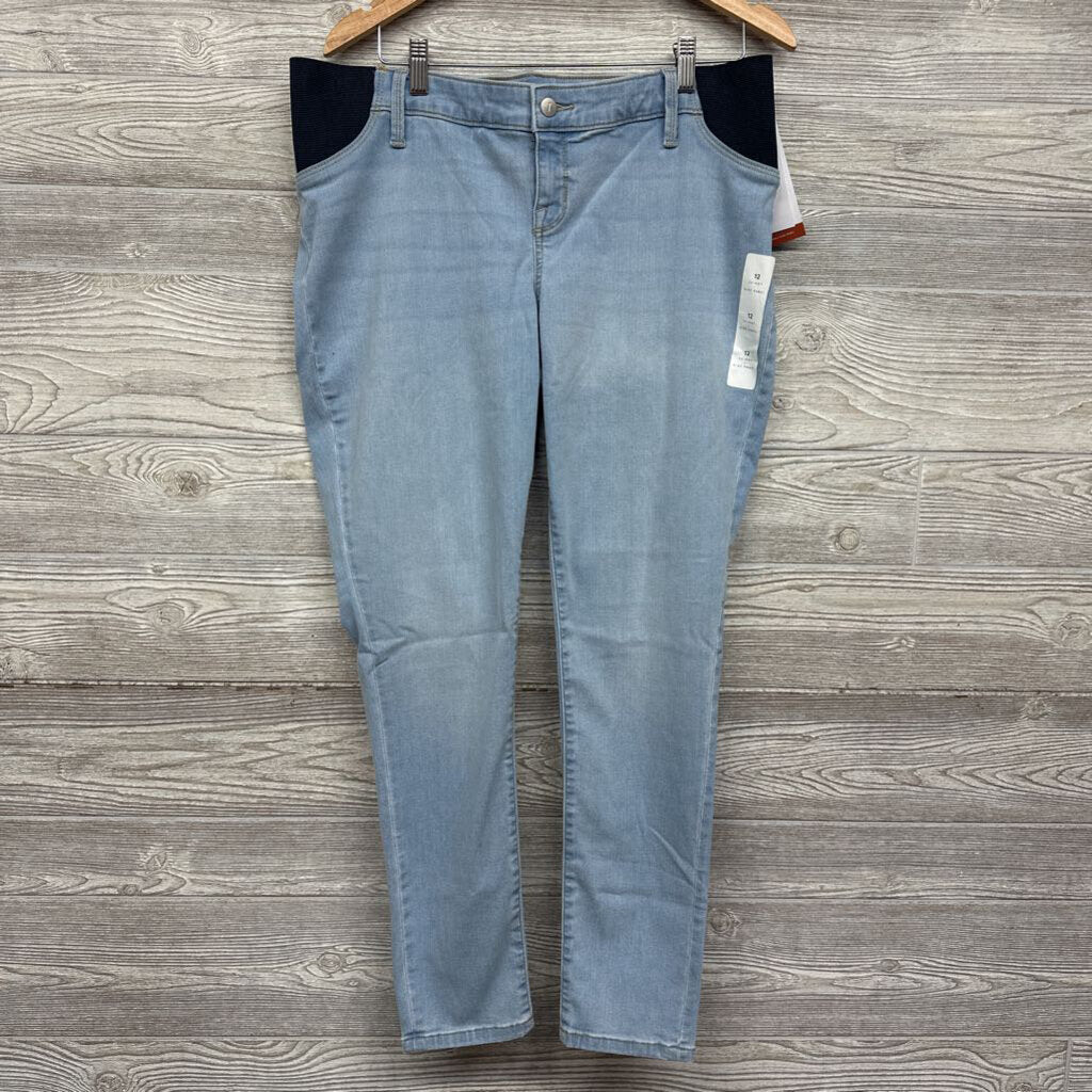 NEW Side Panel Distressed Skinny Jeans