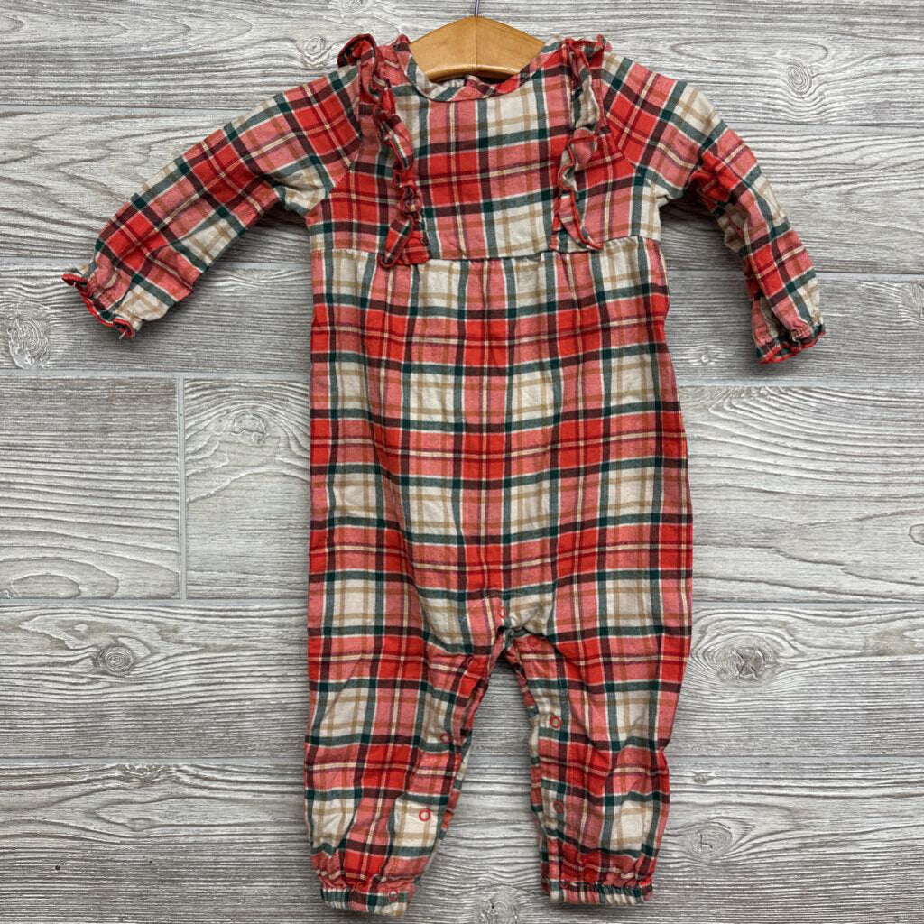 Plaid Outfit W/ Ruffles