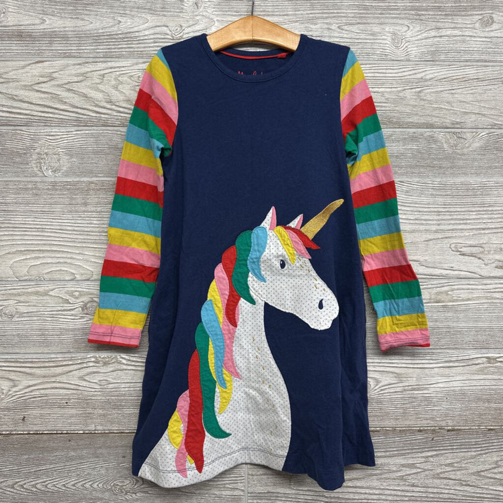 LS Dress Unicorn & Striped Arms