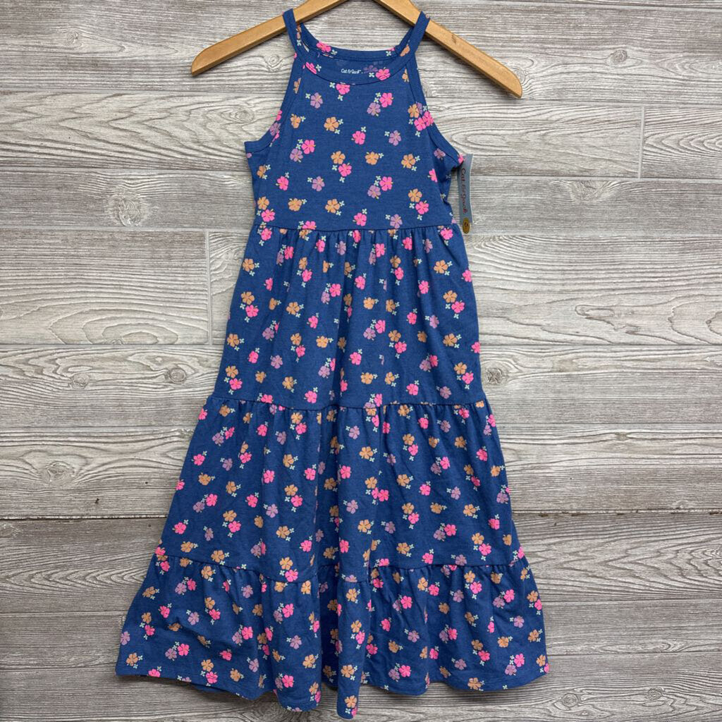 NEW Tiered Tank Dress Flowers