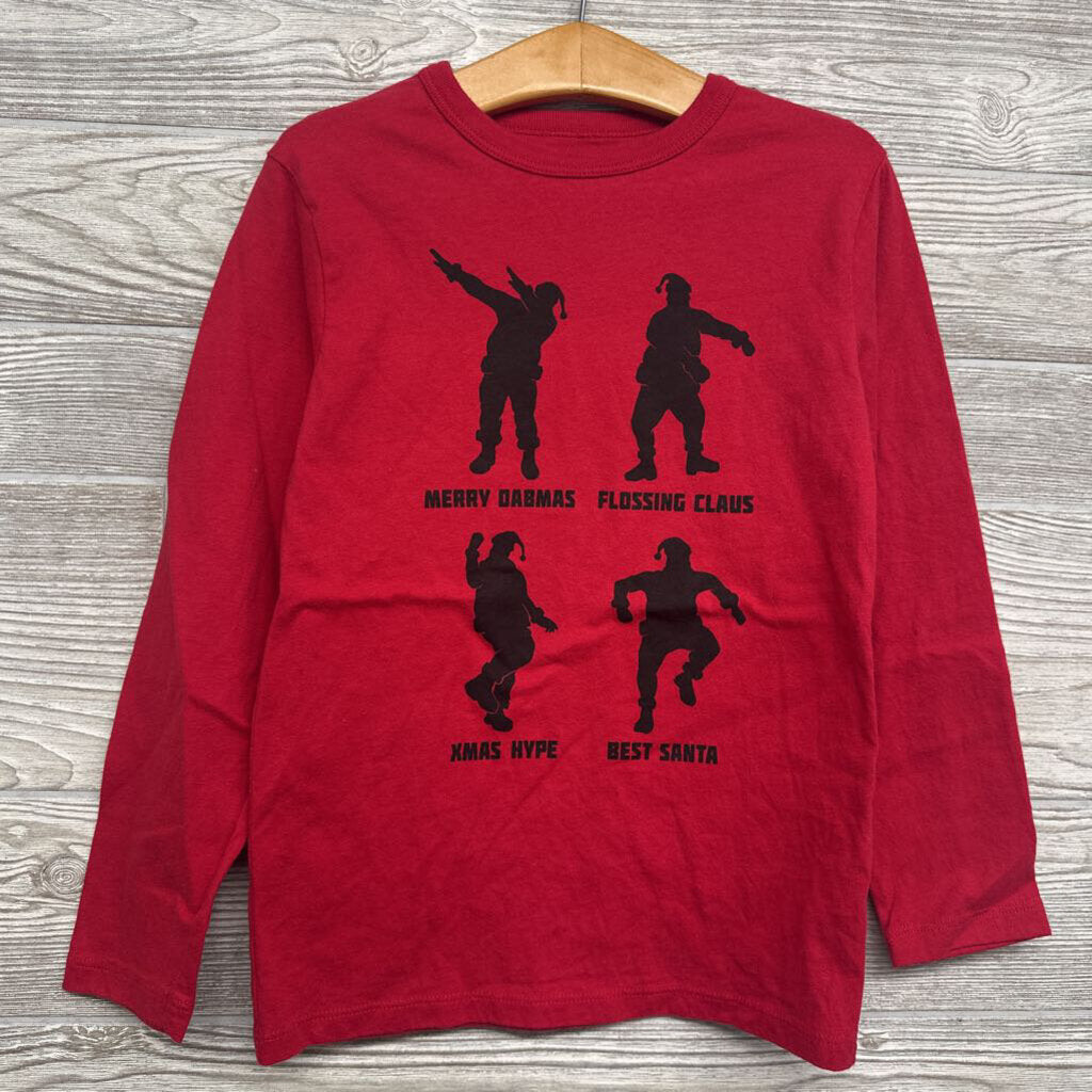 LS Shirt Merry Dabmas Flossing Claus