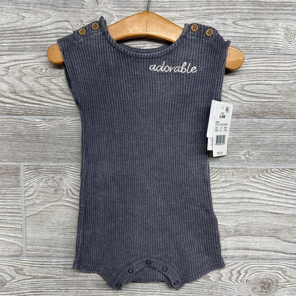 NEW Waffle Knit Romper Adorable