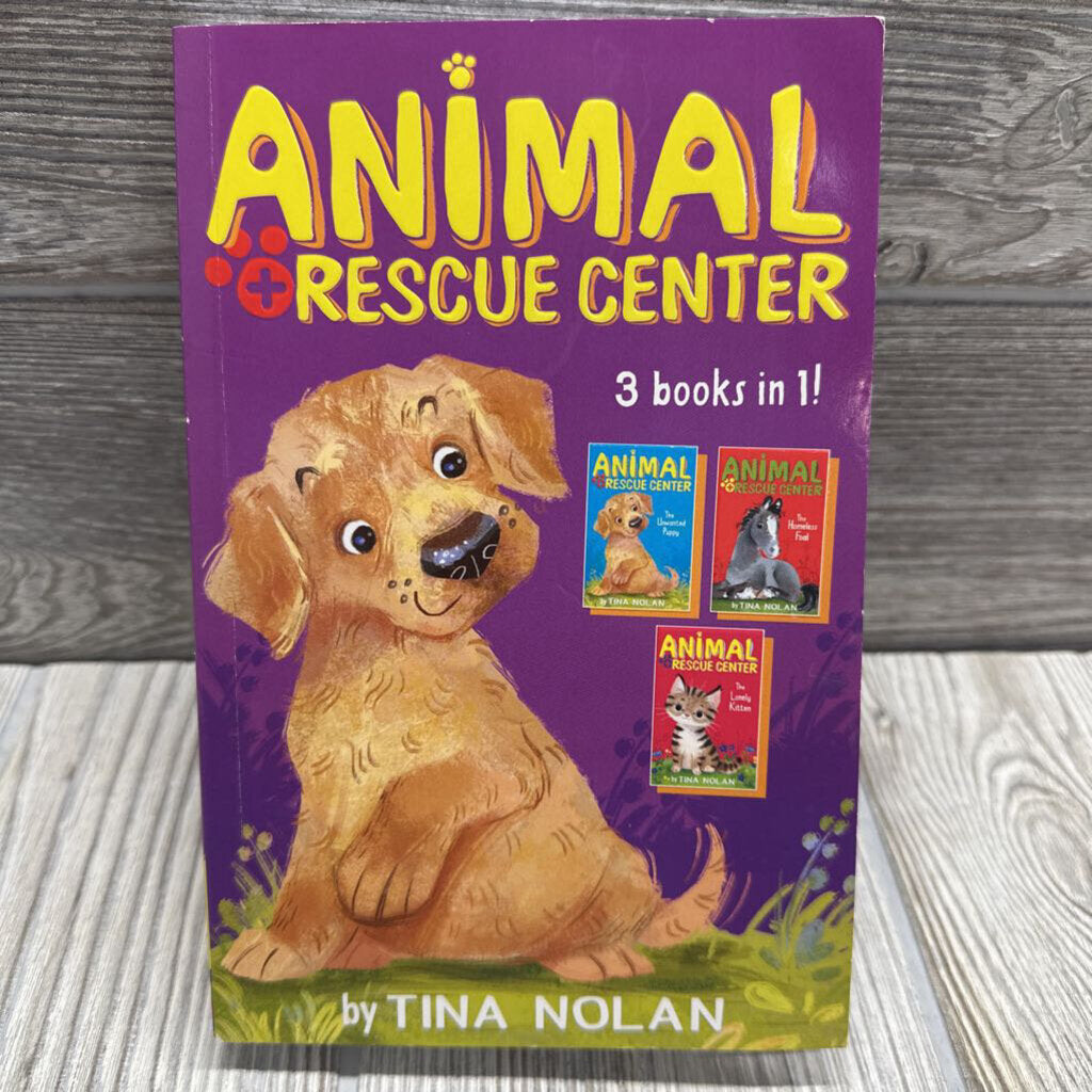 Animal Rescue Center 3-In-1 Paperback Book