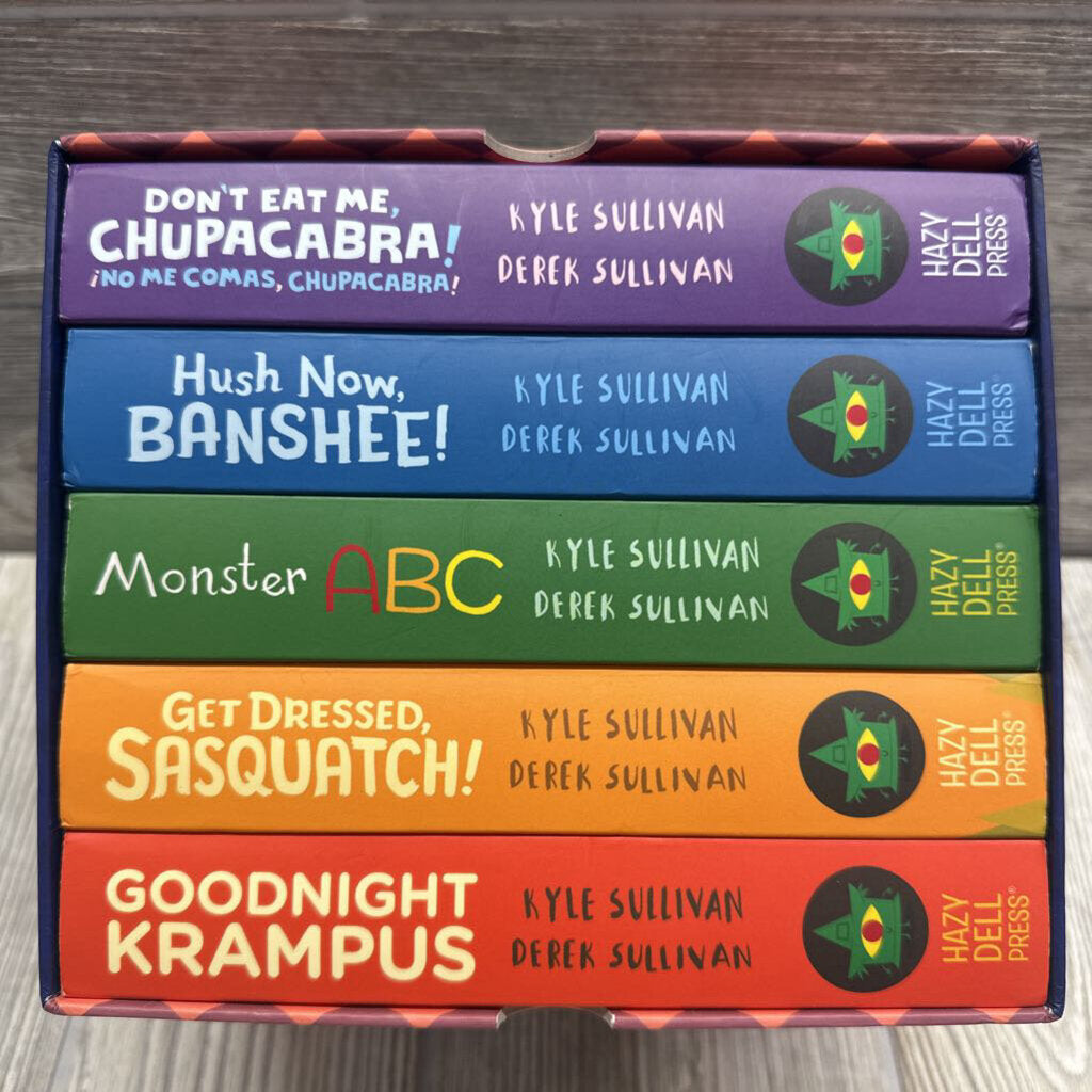 Monster Series 5 Hardcover Book Set *