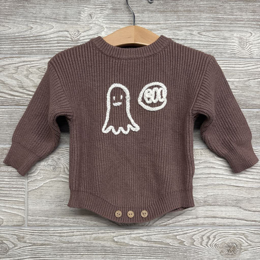 Sweater Romper Ghost Boo