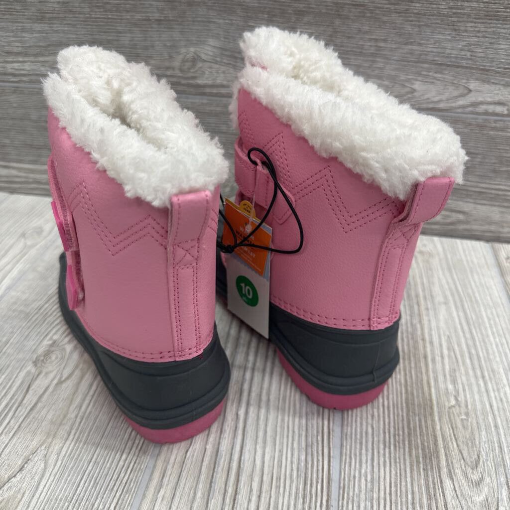 NEW Denver Double Velcro Snow Boots 10c