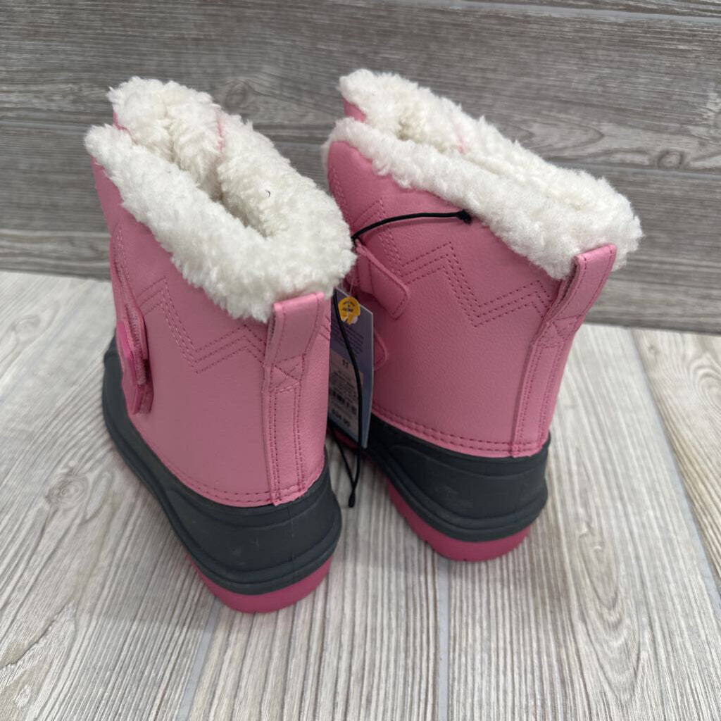 NEW Denver Double Velcro Snow Boots 11c