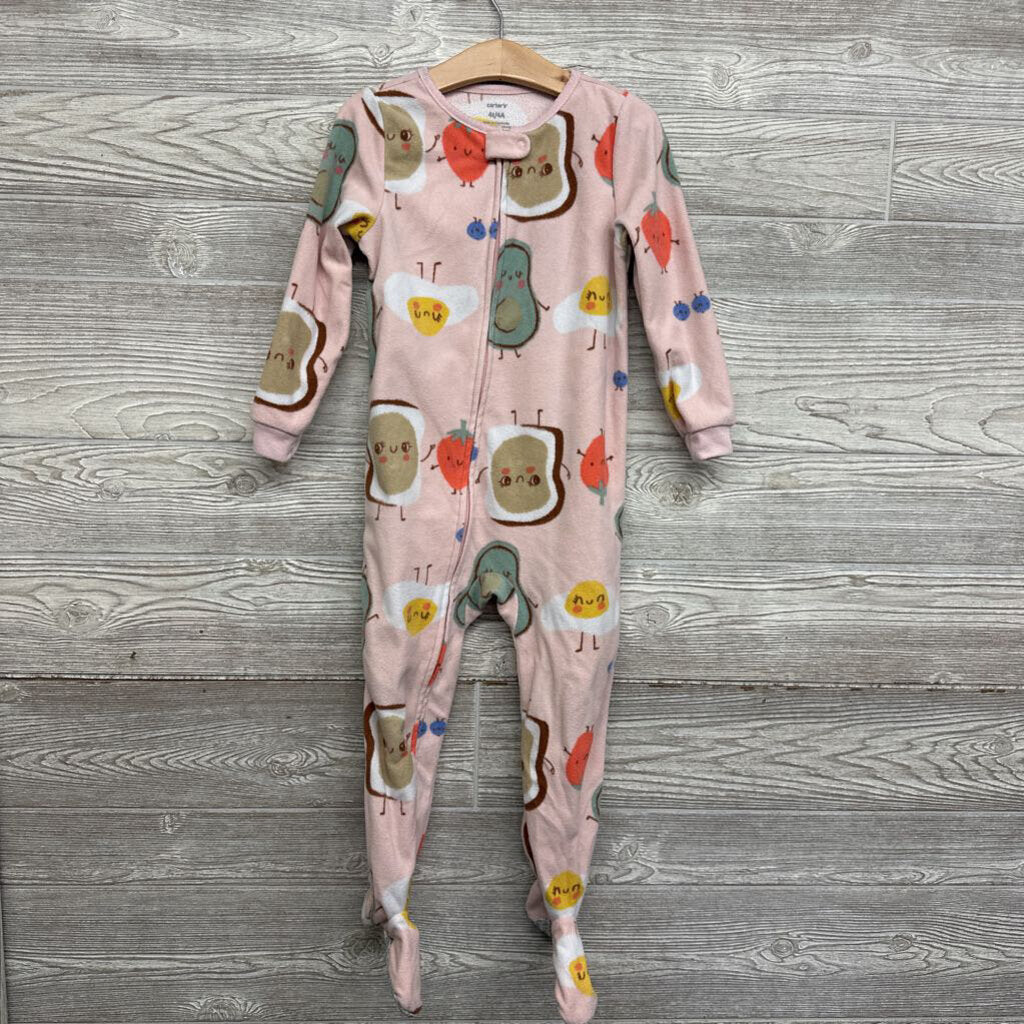 Blanket Sleeper Eggs, Toast, Avacado