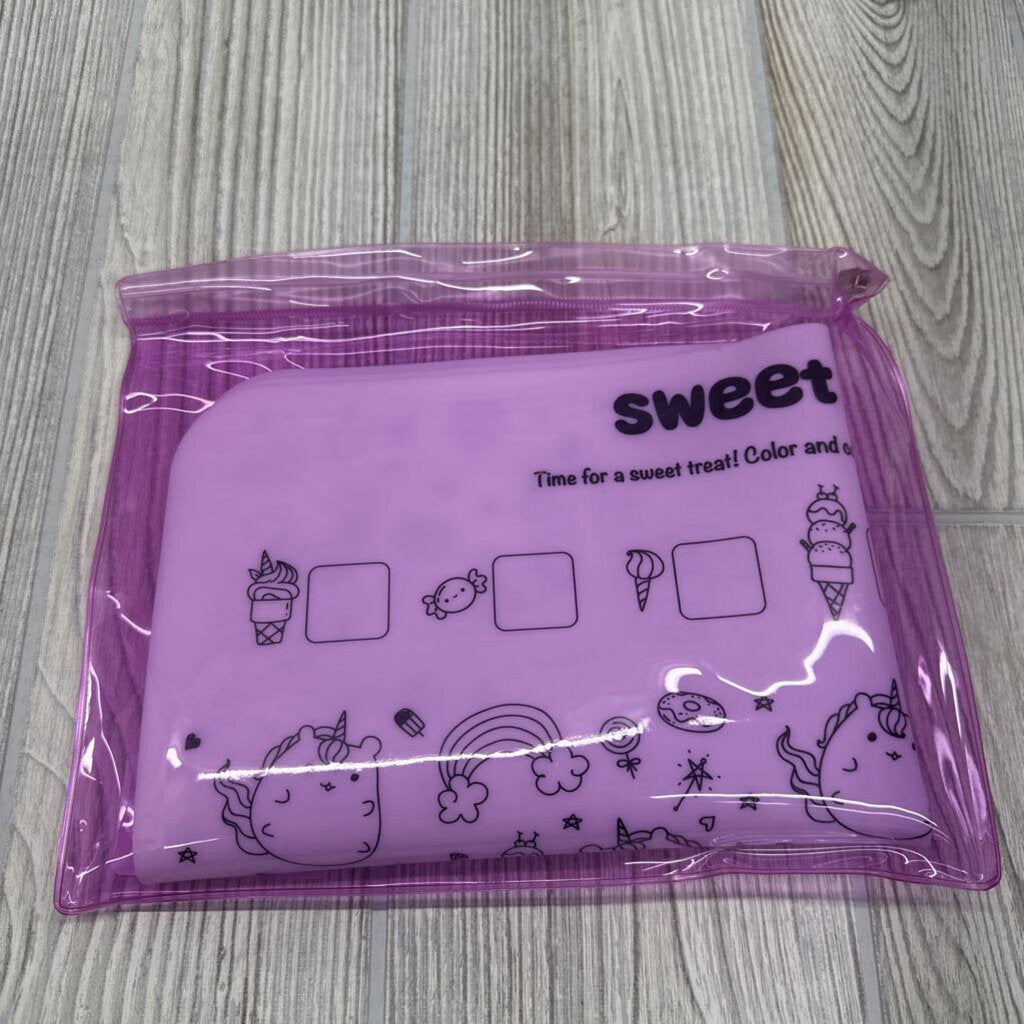 NEW Reusable Silicone Place Mat W/ Markers