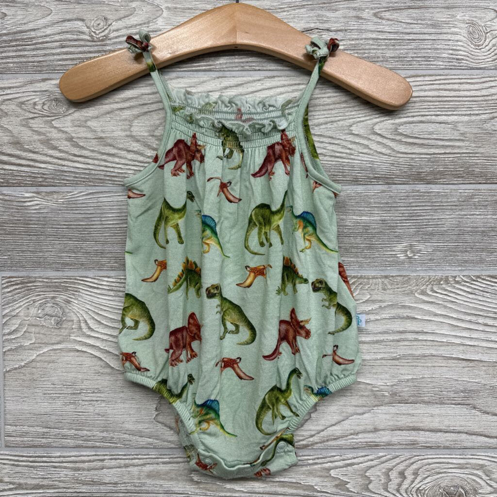 Bamboo Bubble Romper Dinosaurs