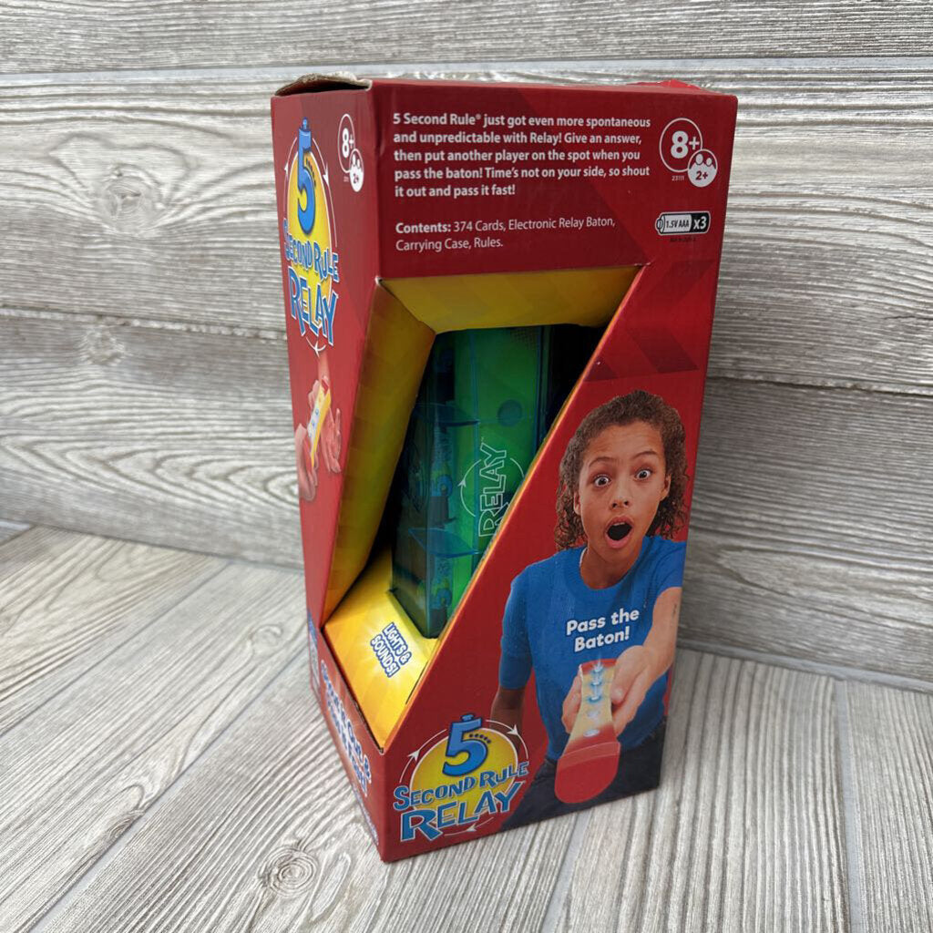 NEW 5 Second Rule Relay Game