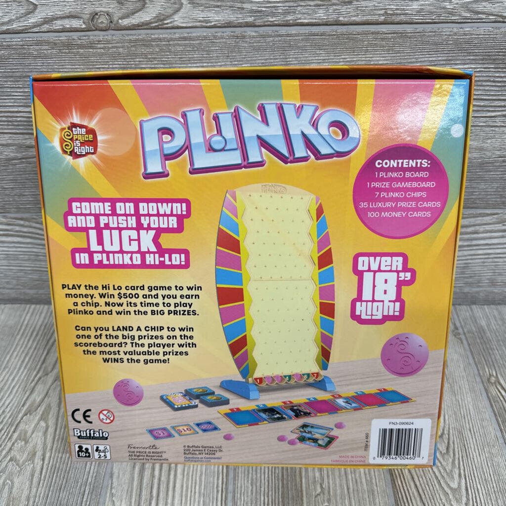Plinko Board Game