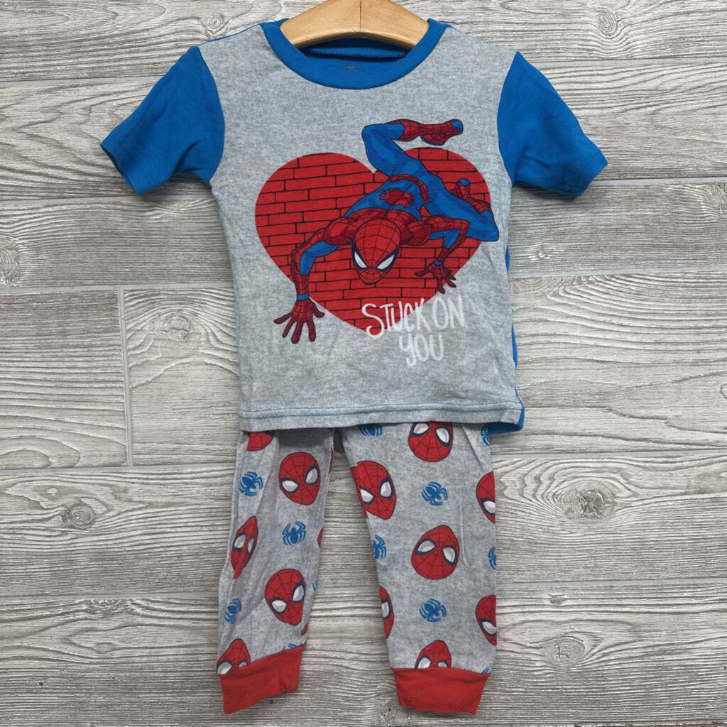 2 Pc PJs Stuck On You Spider Man