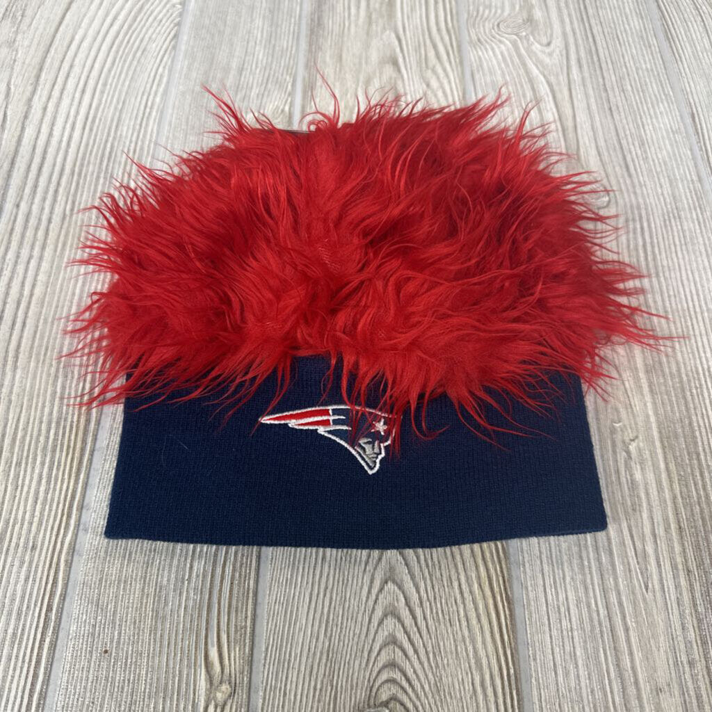 NEW Fuzzy Beanie New England Patriots