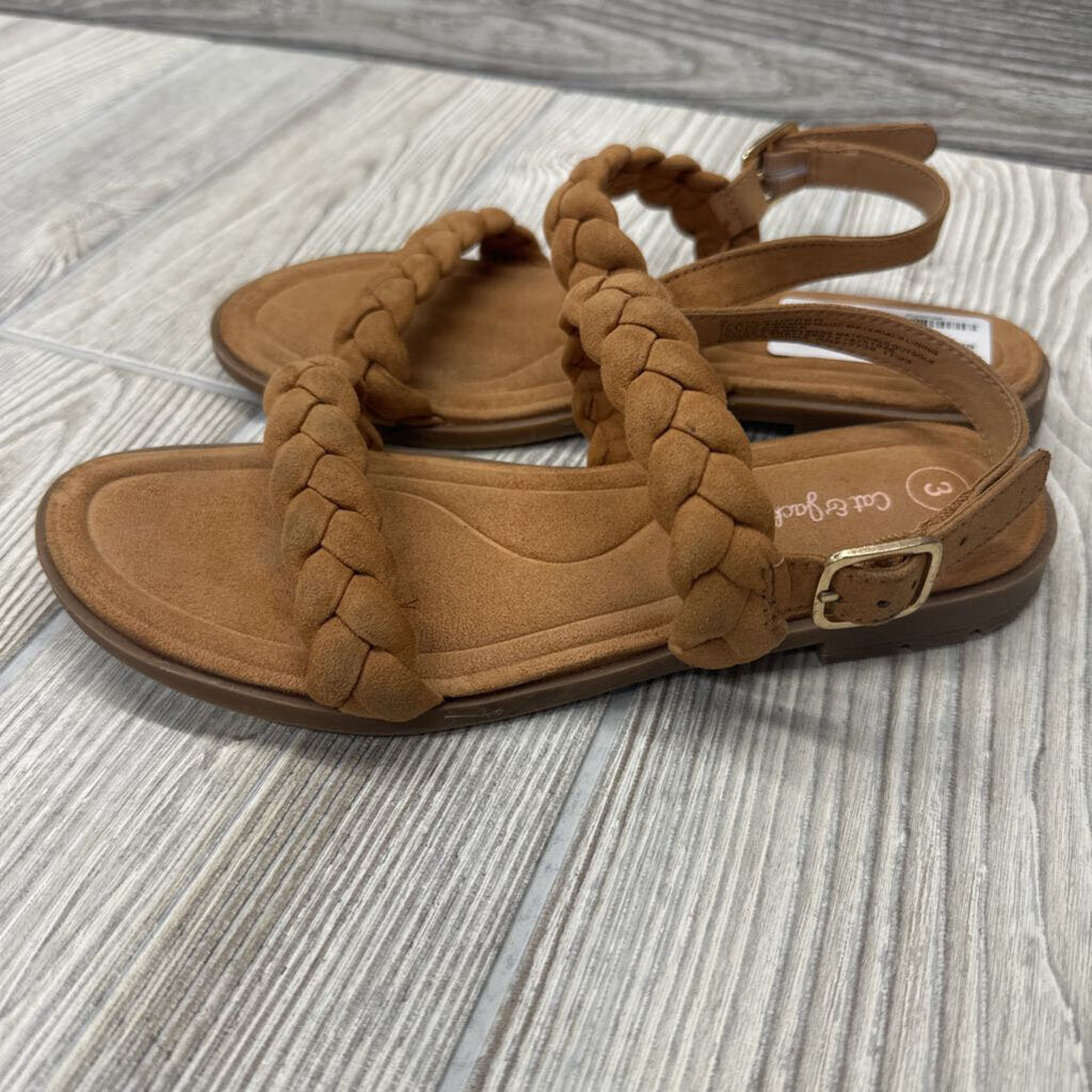Braided Sandals W/ Back Strap