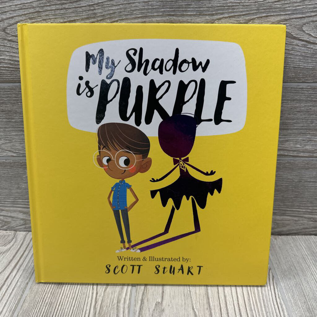 My Shadow Is Purple Hardcover Book