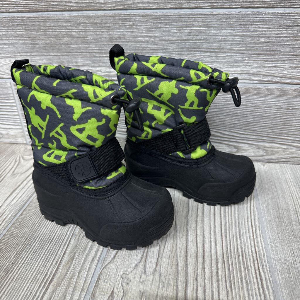 Velcro Snow Boots Snow Boarder