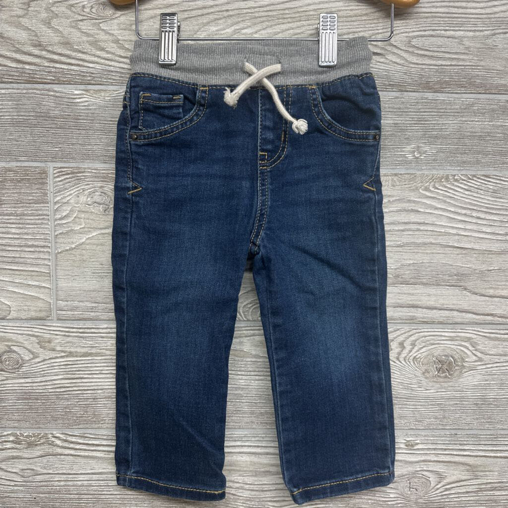 Pull On Straight Jeans 18m