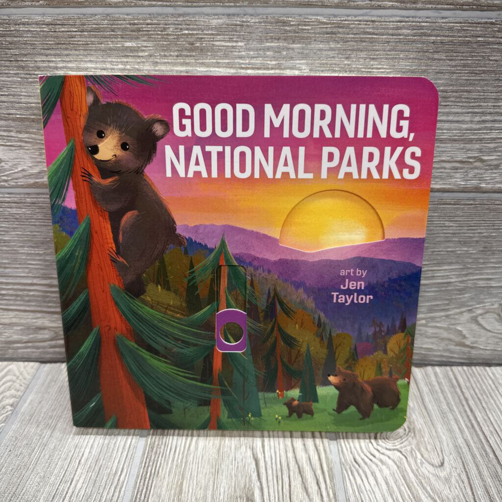 Good Morning National Parks Hardcover Book