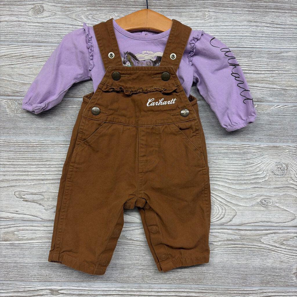 Overalls & LS Bodysuit Horse 3m