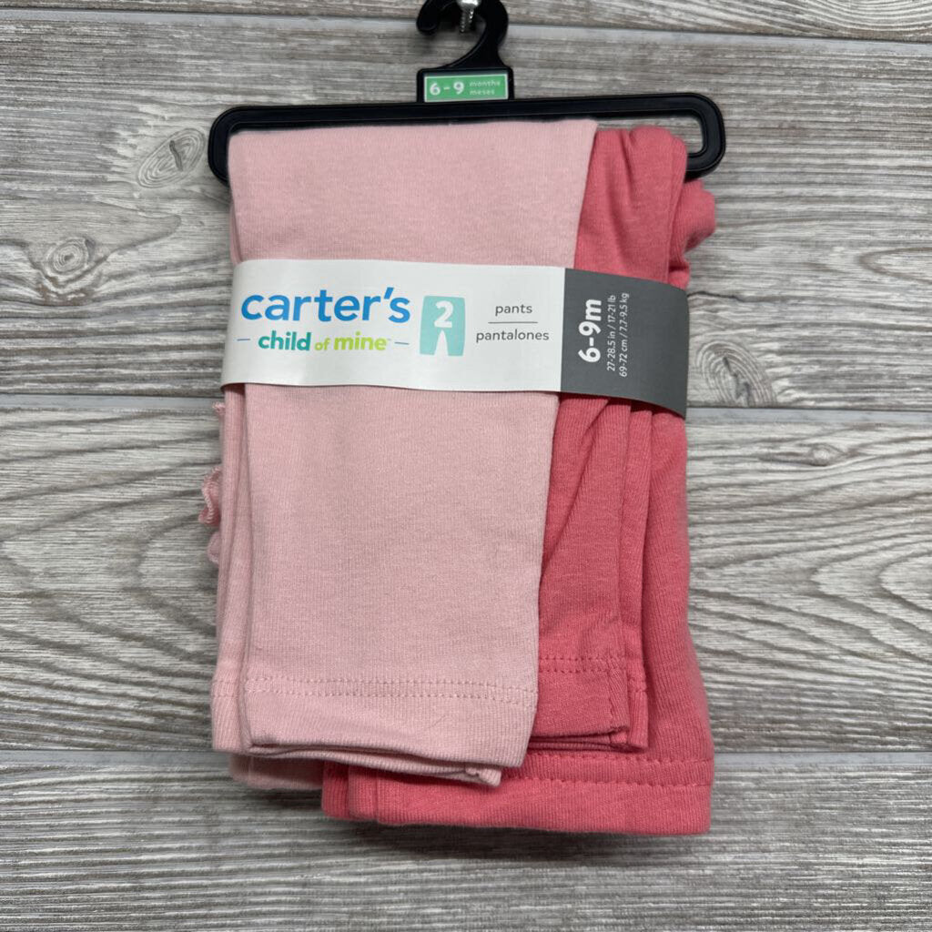 NEW 2 Pk Pants 6-9m