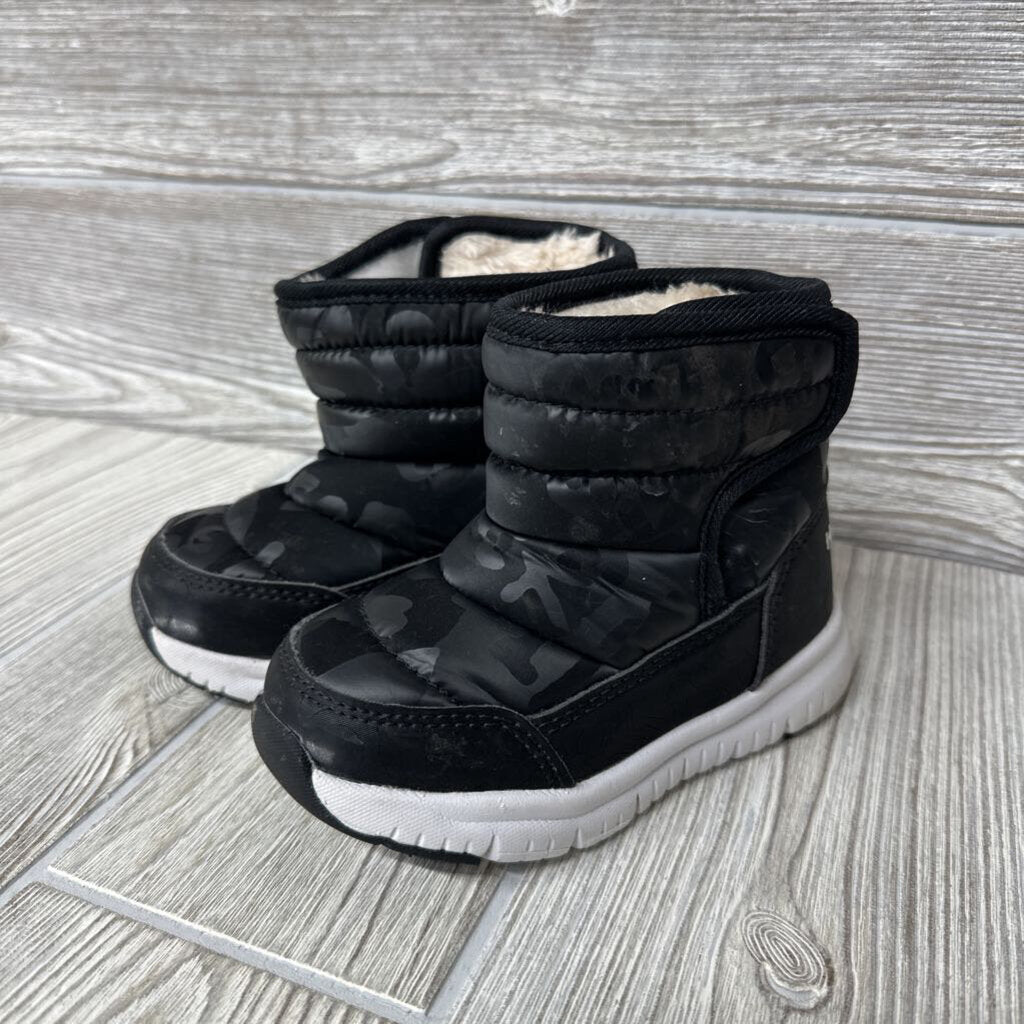 Velcro Snow Boots Camo
