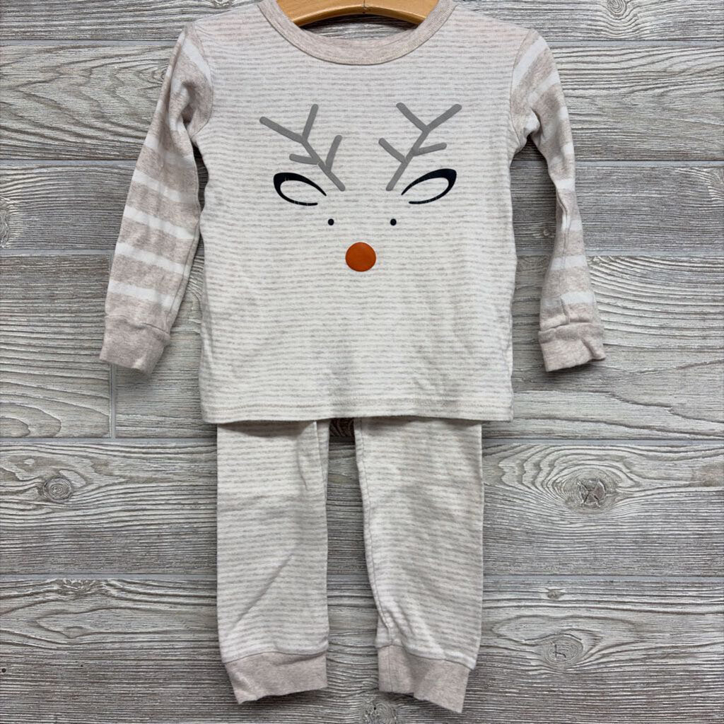 Organic 2 Pc Pj Deer 3t