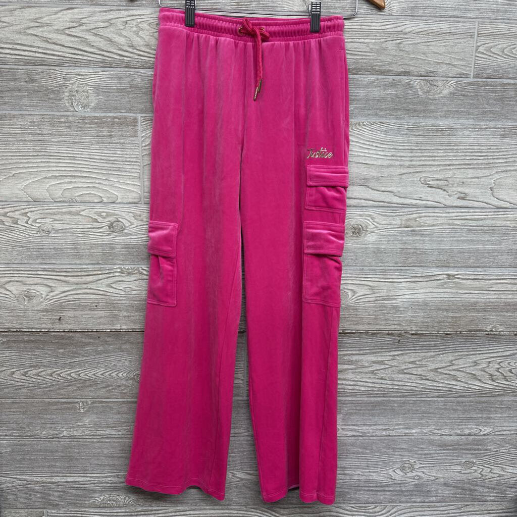 Plush Cargo Drawstring Pants 12-14