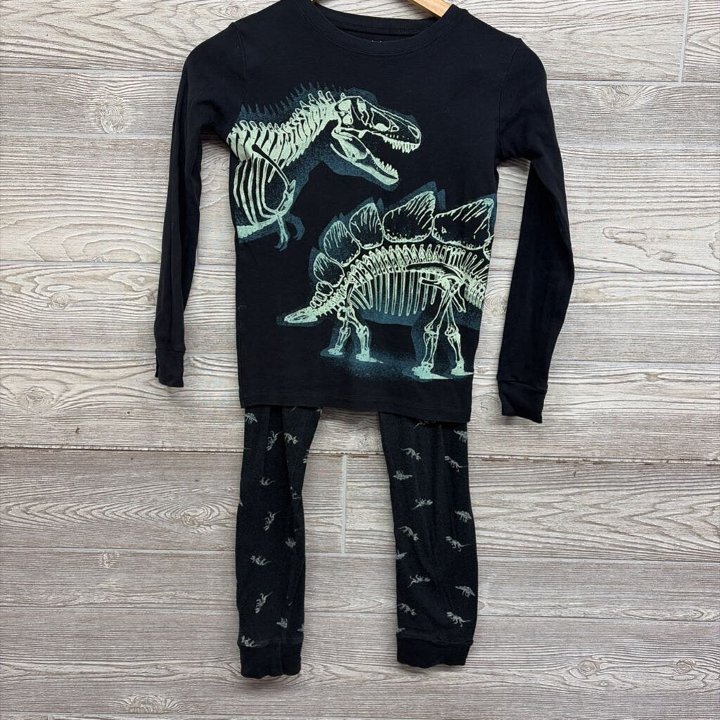 2 Pc Pj Dinosaur Skeleton 12