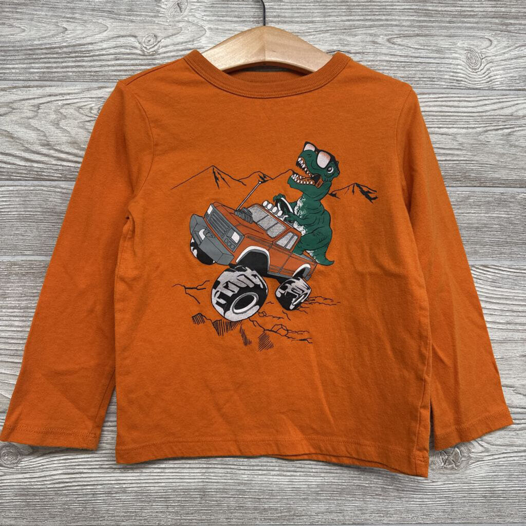 LS Shirt Dinosaur & Monster Truck 4t