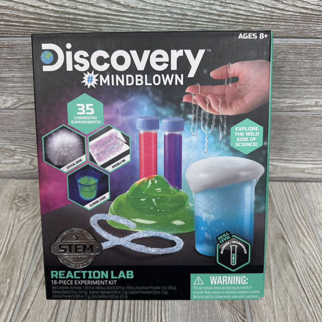 NEW #Mindblown Reaction Lab