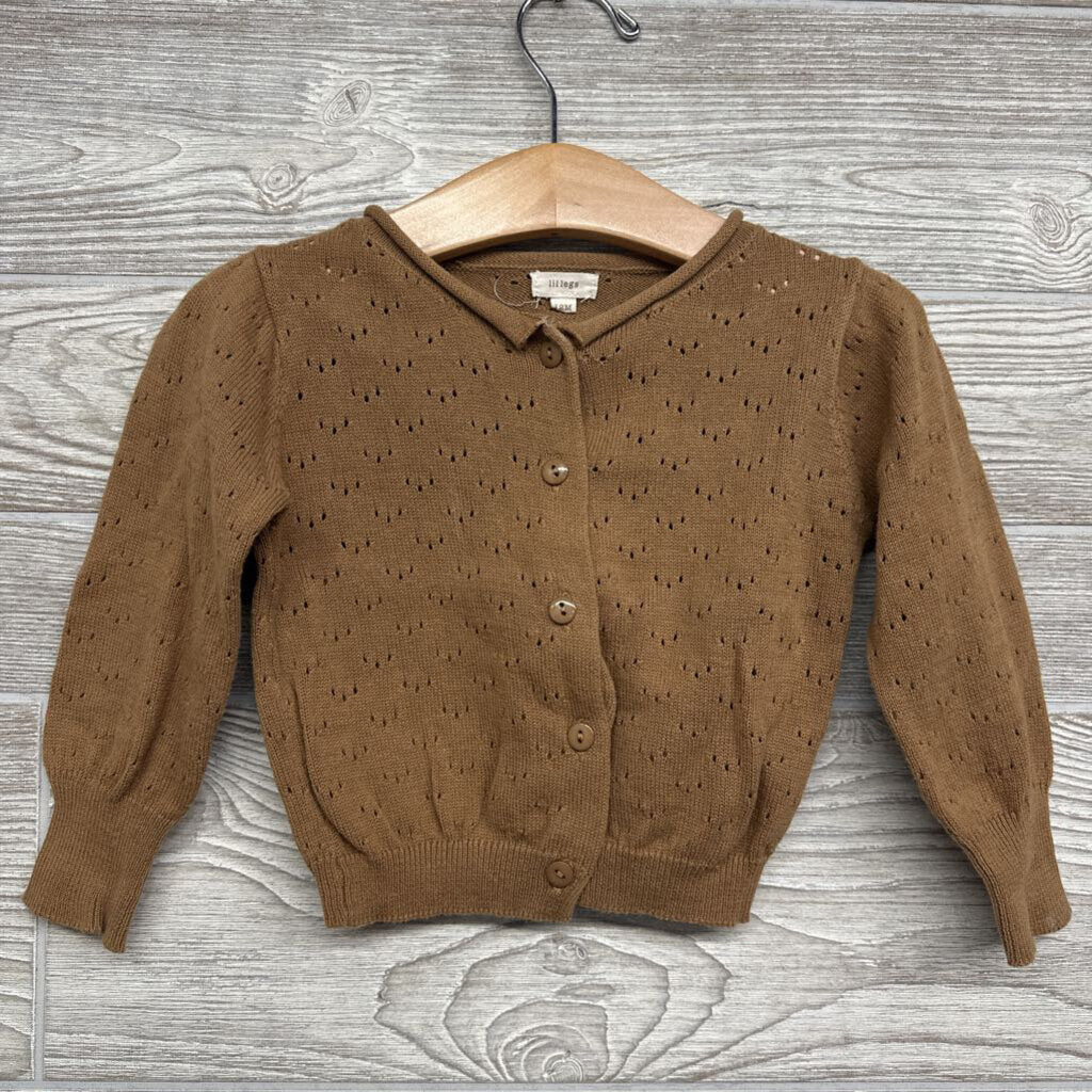 Knit Pointelle Cardigan 12m *