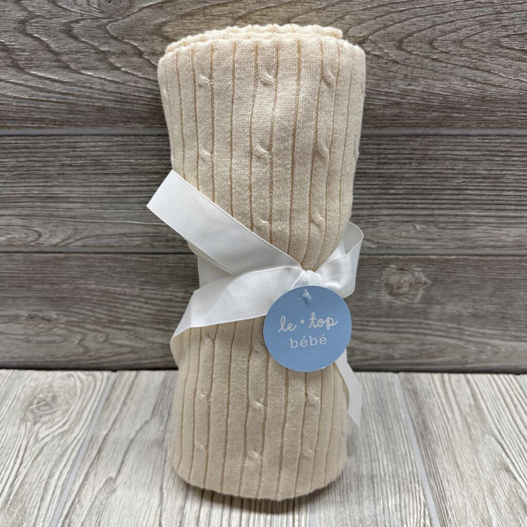 NEW Cable Knit Sweater Blanket