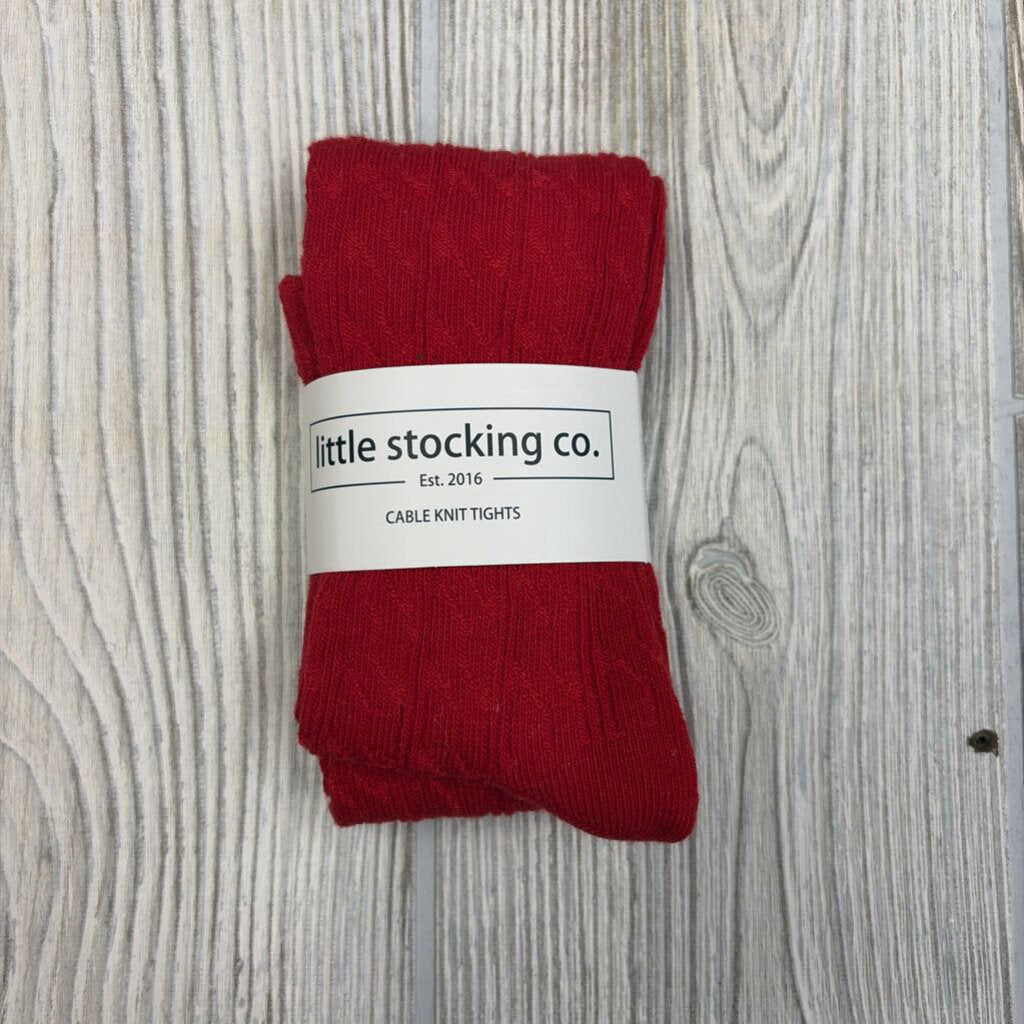 NEW Cable Knit Tights 0-6m
