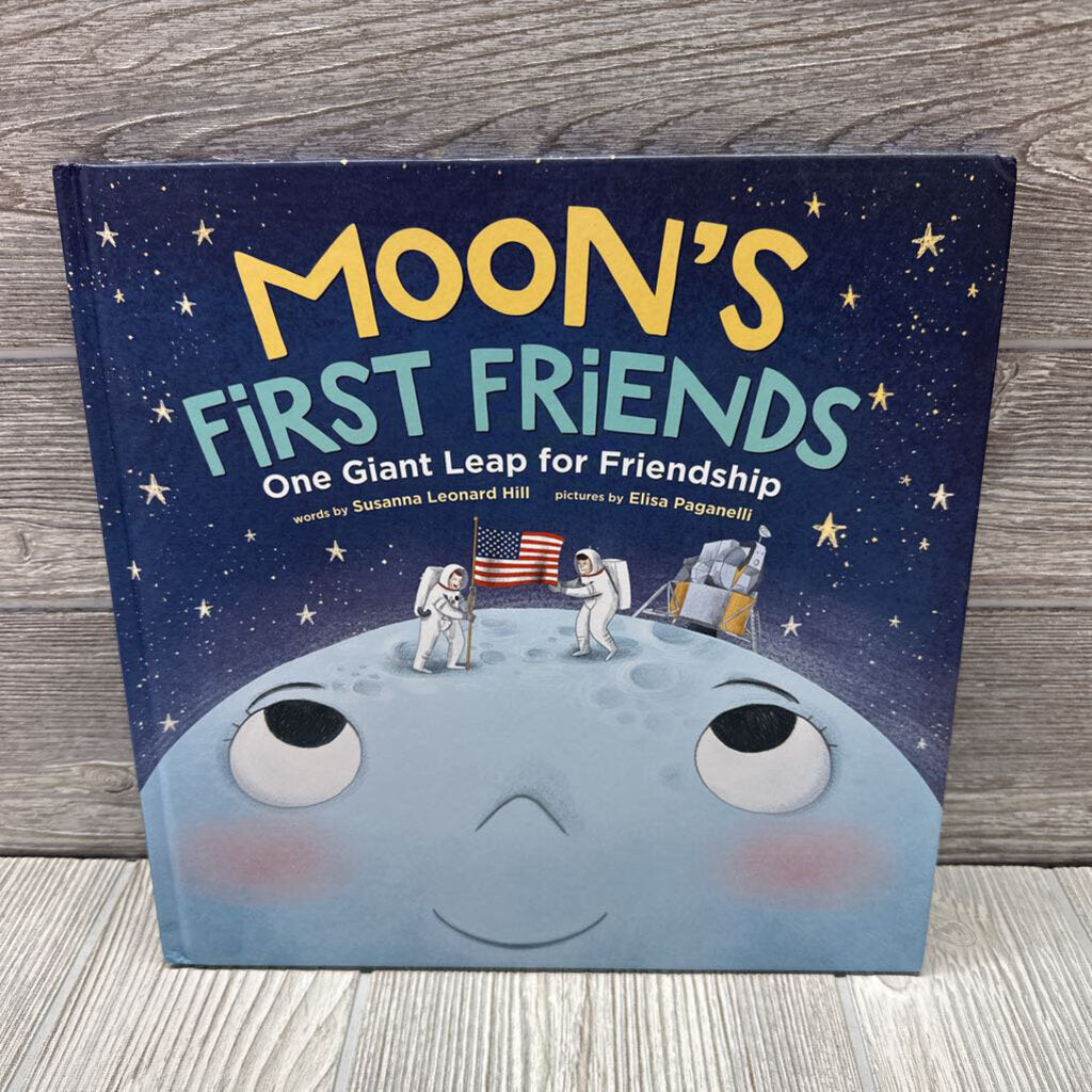 Moon's First Friends Hardcover Book