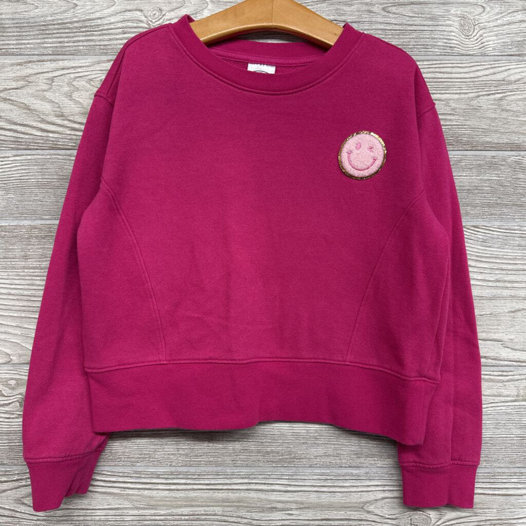 Crewneck Smiley Face Patch 7