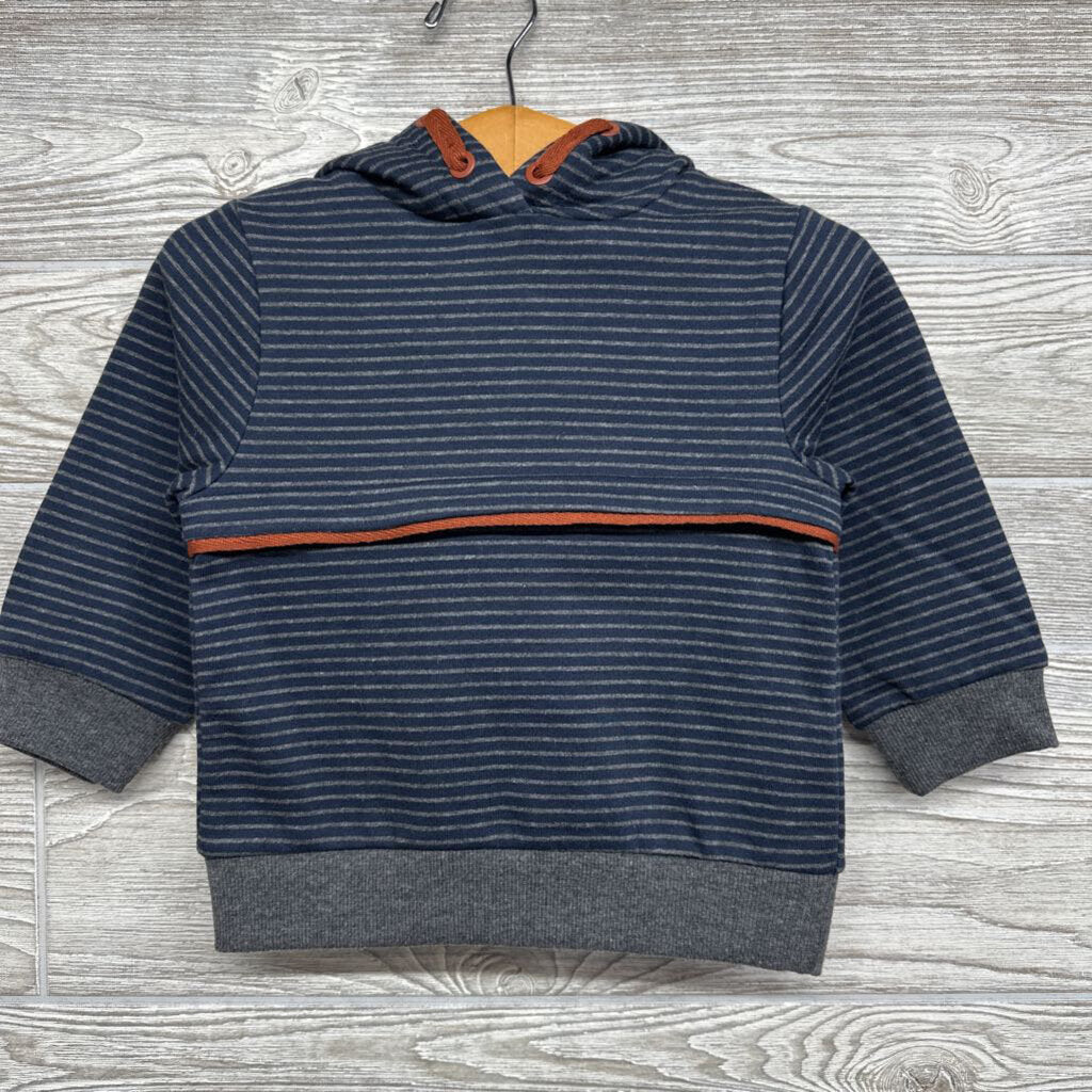 Hooded Shirt Stripes 12M