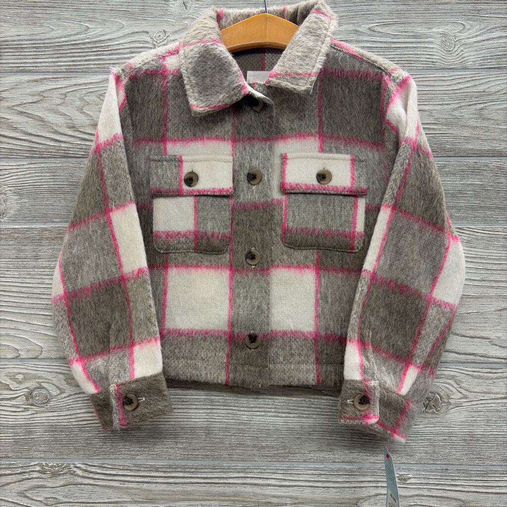 NEW Plaid Shacket 4-5