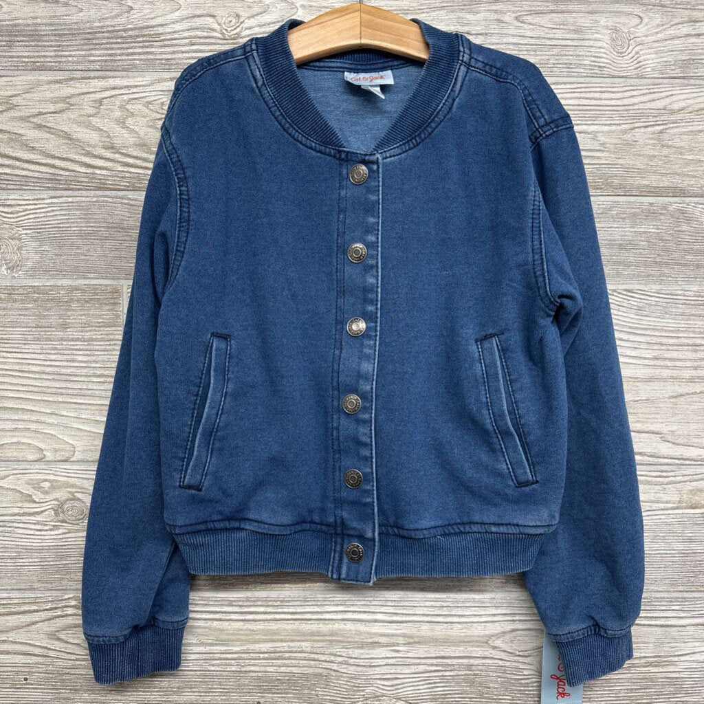 NEW Knit Snap Front Jacket 8