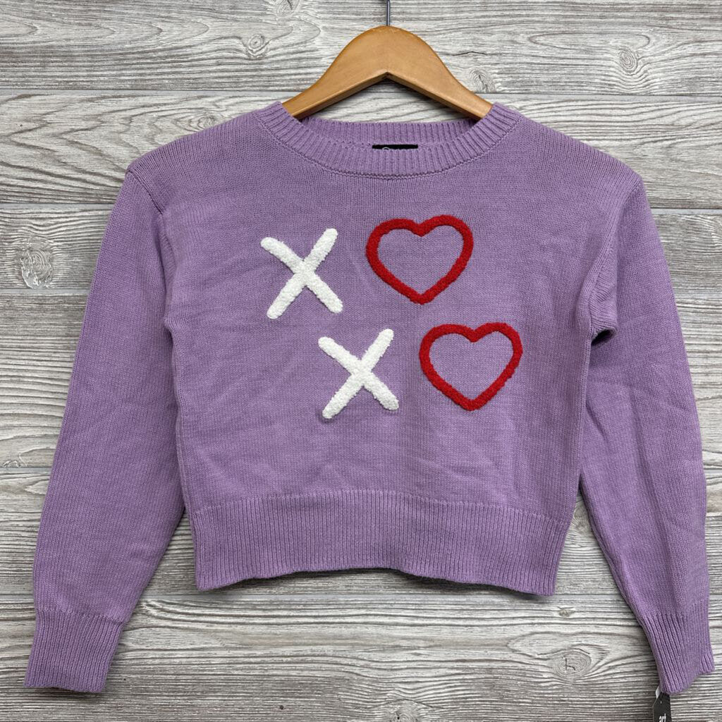 NEW Sweater X's & Hearts 7-8