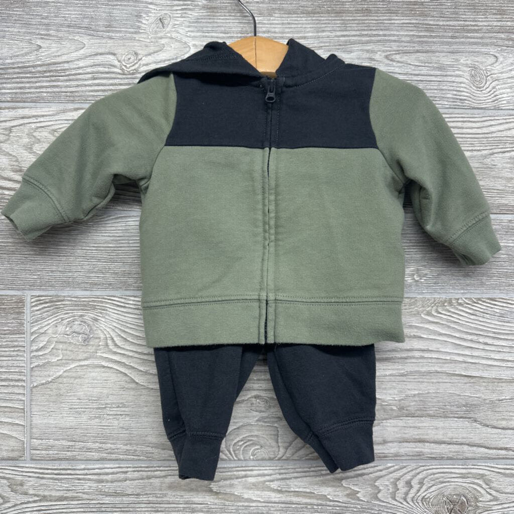 Full Zip Jacket & Joggers 0-3m