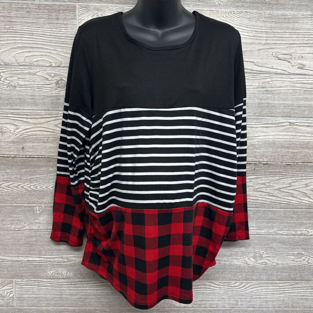 LS Shirt Stripes & Buffalo Plaid XL