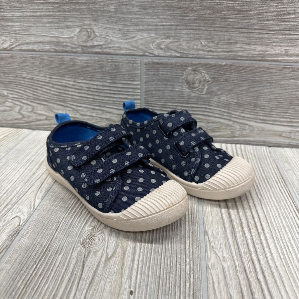 Parker Velcro Shoes Dots 10c